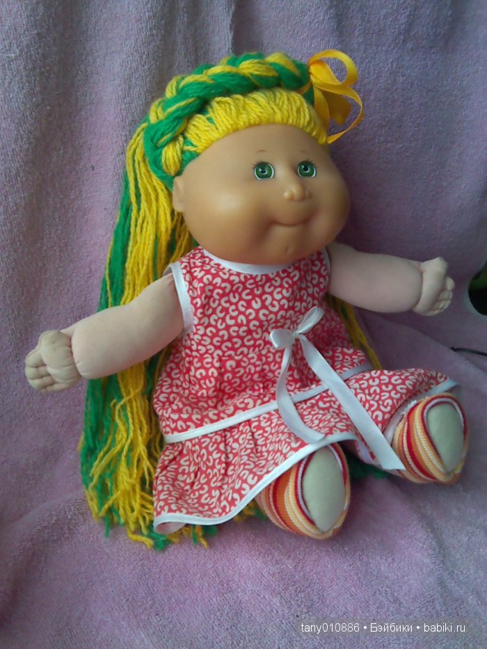 Капустный найденыш — Реставрация и преображение кукол: ремонт (фото 6)