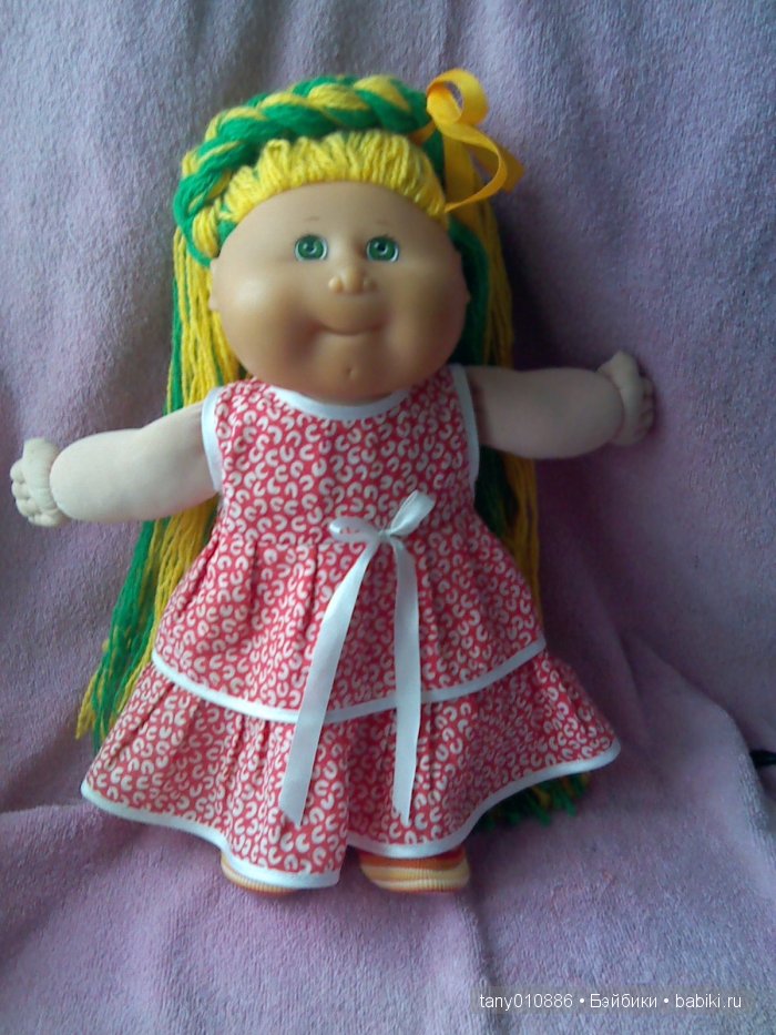 Капустный найденыш — Реставрация и преображение кукол: ремонт (фото 3)