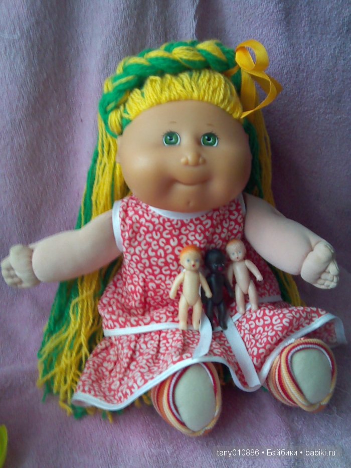 Капустный найденыш — Реставрация и преображение кукол: ремонт (фото 8)