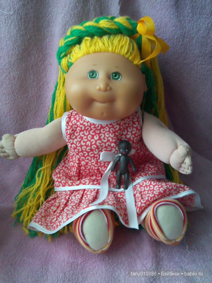 Капустный найденыш — Реставрация и преображение кукол: ремонт (фото 10)