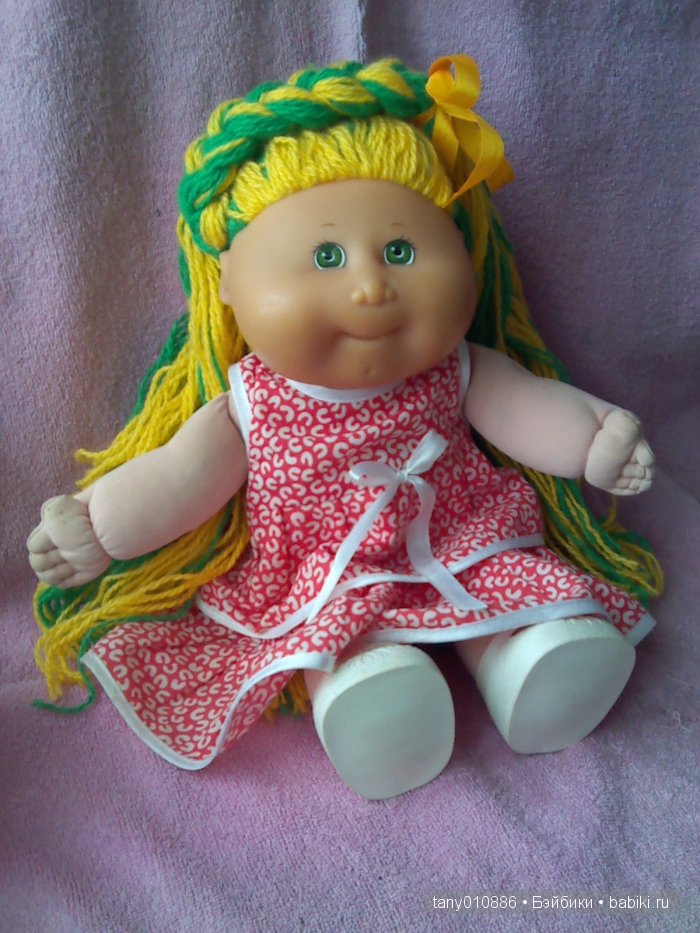 Капустный найденыш — Реставрация и преображение кукол: ремонт (фото 5)