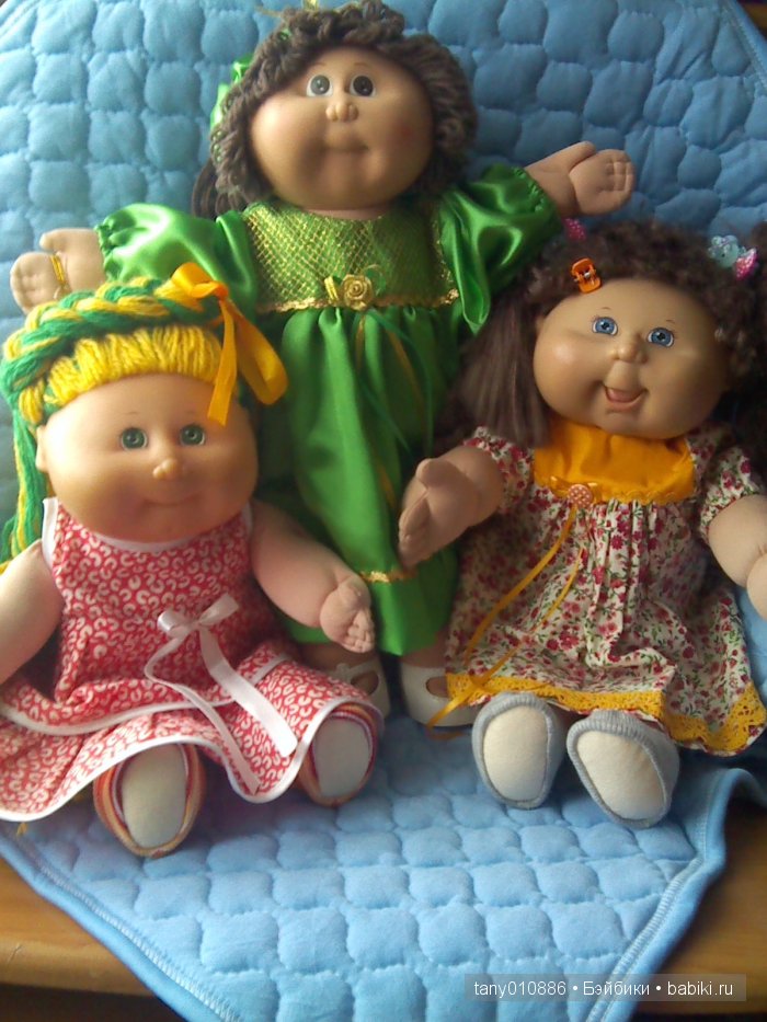 Модные капустки — Куклы Cabbage Patch Kids (Капустки): винтаж 80 (фото 10)