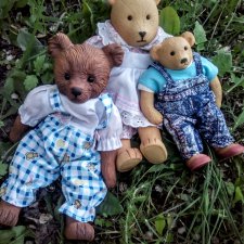 Мишки на прогулке