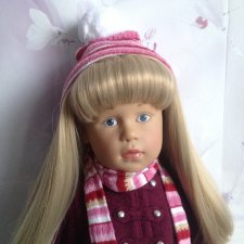 Anna(Анна) с нарисованными глазками молд Снегурочки от Готц(Gotz).Серия "Сказочный мир" 2007 г..