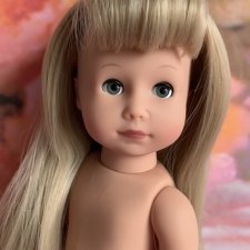 Подружка блондиночка с серыми глазками из серии “ Just Like Me” от Готц(Gotz).