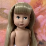 Подружка блондиночка с серыми глазками из серии “ Just Like Me” от Готц(Gotz).