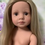 Шарнирная кукла Эмили 2012 г. от Готц (Gotz).Нюд.