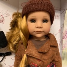 Рыженькая Ханна с собачкой 2018 г. от Gotz (Готц).Новая.