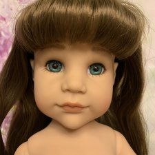 Ханна «Лето» 2016 г. от Готц(Gotz).Нюд.Замена глаз на зелёные.