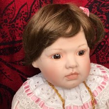 Коллекционная фарфоровая кукла "Lena" Eva Donath