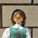 Польская деревянная кукла