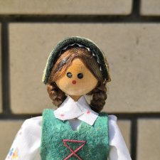 Польская деревянная кукла