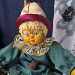 Фарфоровый клоун Германия