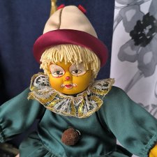 Фарфоровый клоун Германия