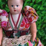 винтажная кукла
