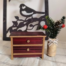 Мебель комод для кукол ретро