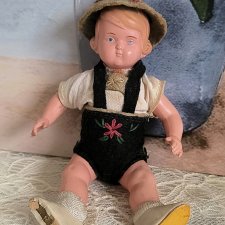 Кукла Schildkrot целлулоид