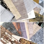 Набор лоскутов ткани для кукол