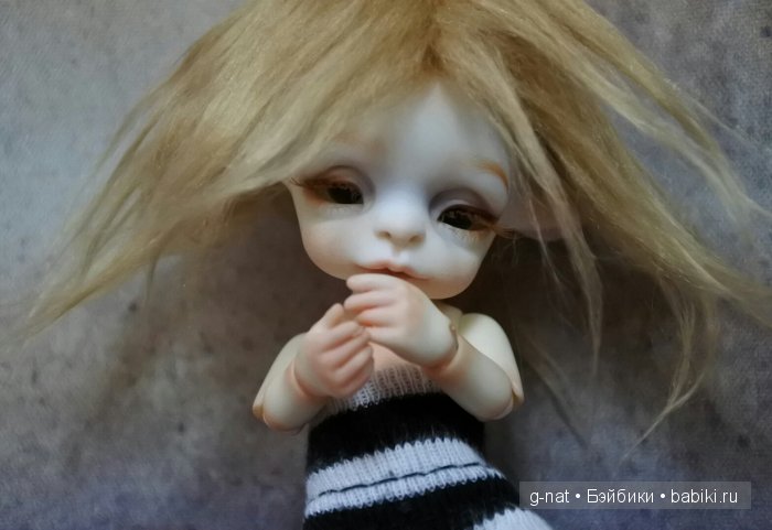 Улитка стала человечком — Гибридизация кукол BJD (БЖД): пересадка головы (фото 2)