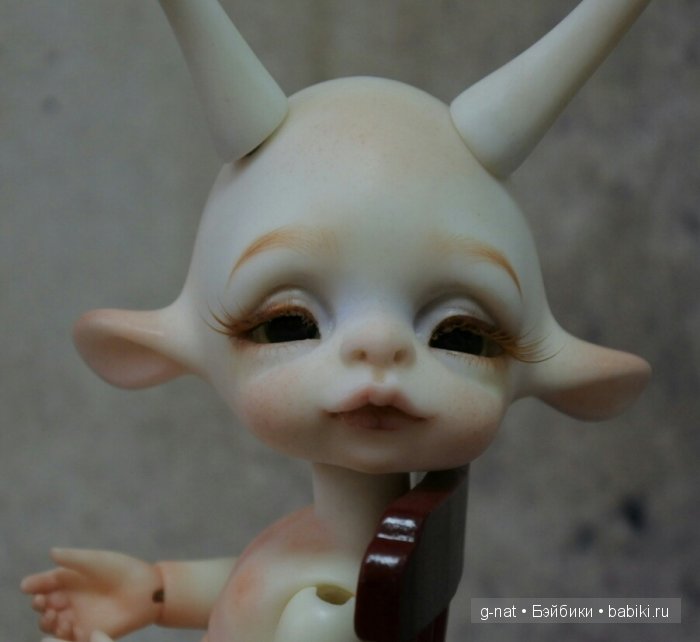 Улитка стала человечком — Гибридизация кукол BJD (БЖД): пересадка головы (фото 10)