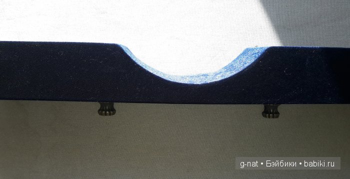 Диван для кукол из подставки для часов (фото 4)