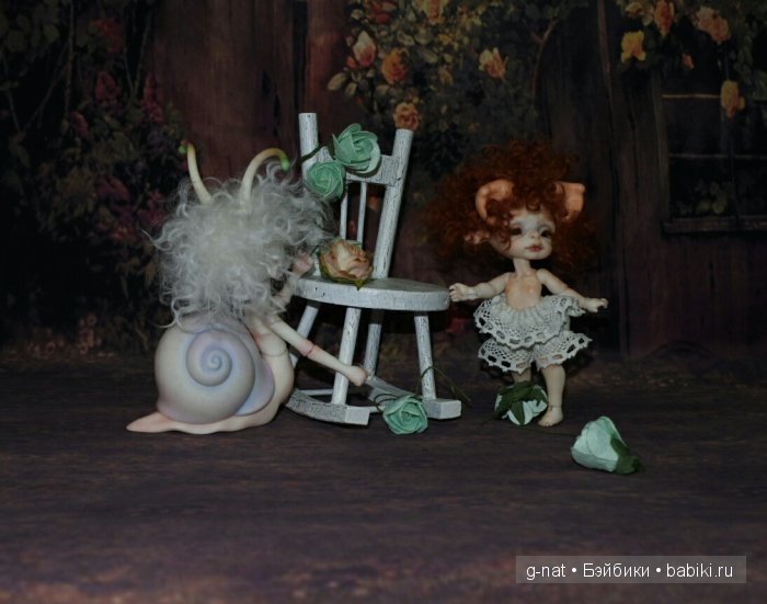 Летний день среди зимы или как Марусенька с Милой в саду играли (фото 2)