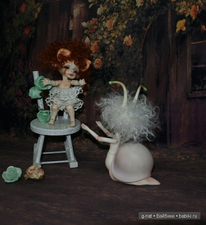 Летний день среди зимы или как Марусенька с Милой в саду играли (фото 4)