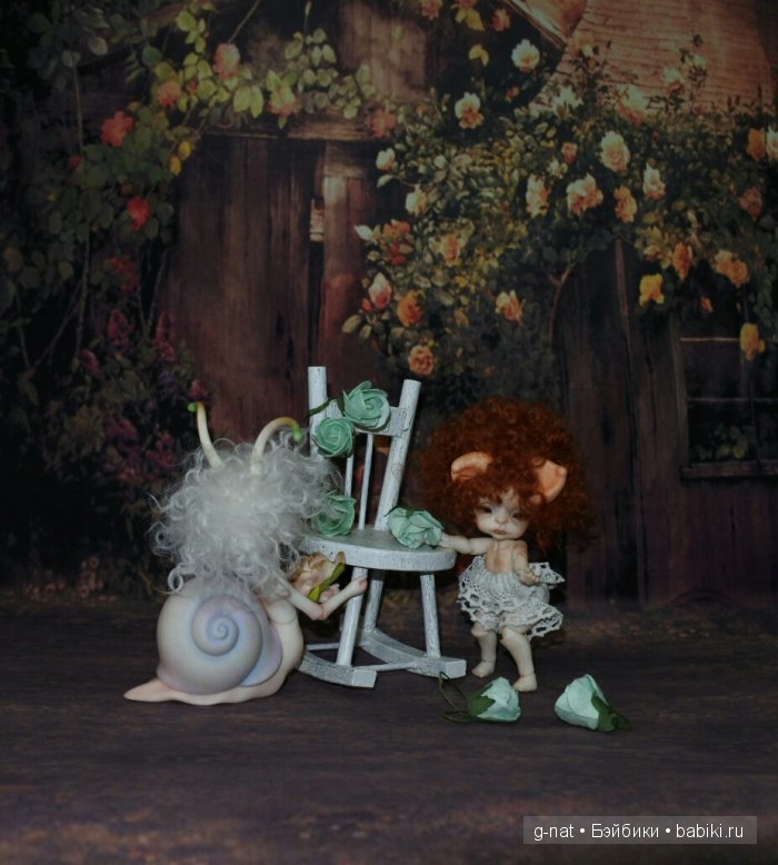 Летний день среди зимы или как Марусенька с Милой в саду играли (фото 6)