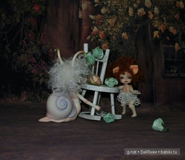 Летний день среди зимы или как Марусенька с Милой в саду играли (фото 7)