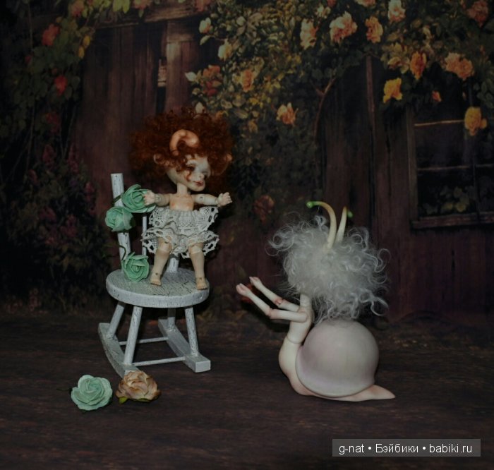 Летний день среди зимы или как Марусенька с Милой в саду играли (фото 3)