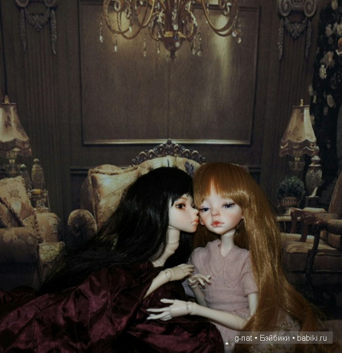 Новогодние посиделки — Гибридизация кукол BJD (БЖД): пересадка головы