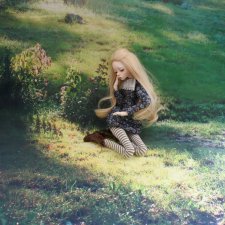 Шанталь на природе