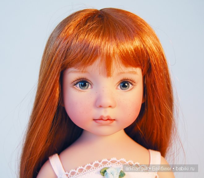 Рыжая лисичка Каролина студии Дианы Эффнер, роспись Geri Uribe