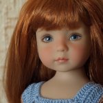 Рыжая лисичка Каролина студии Дианы Эффнер, роспись Geri Uribe