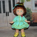 Платье для Шерри Galoob baby face или "Теремок для фейсинок" (продолжение).