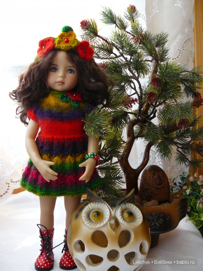 Прогулка... на балконе, или новые платья для девочек Д. Эффнер