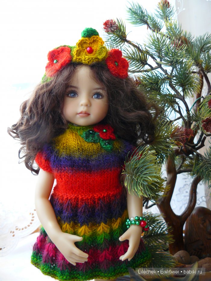 Прогулка... на балконе, или новые платья для девочек Д. Эффнер