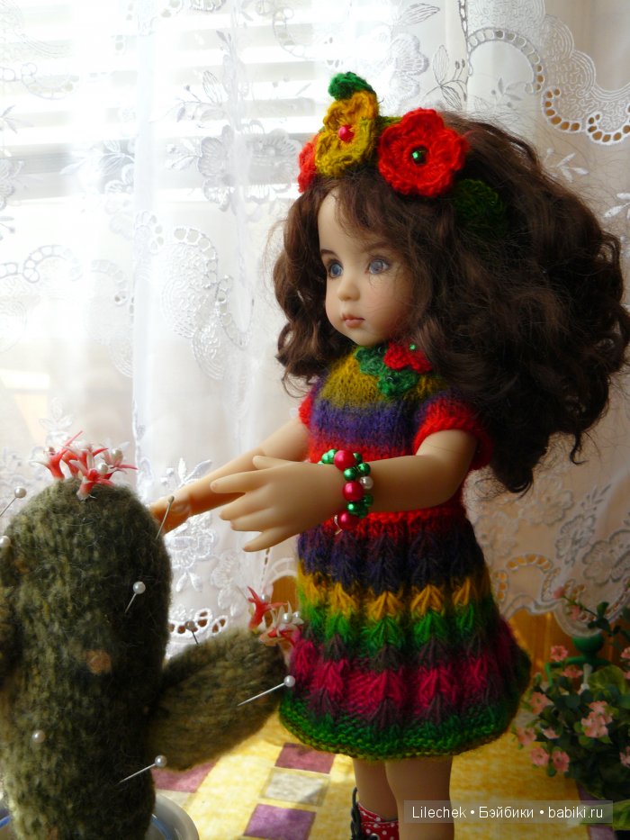 Прогулка... на балконе, или новые платья для девочек Д. Эффнер