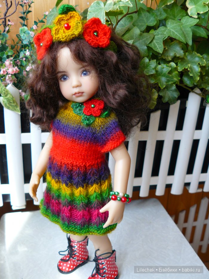 Прогулка... на балконе, или новые платья для девочек Д. Эффнер (фото 9)