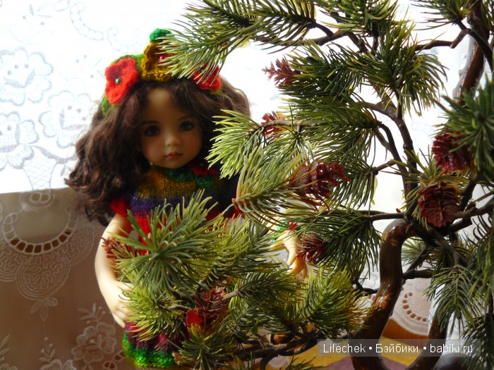 Прогулка... на балконе, или новые платья для девочек Д. Эффнер