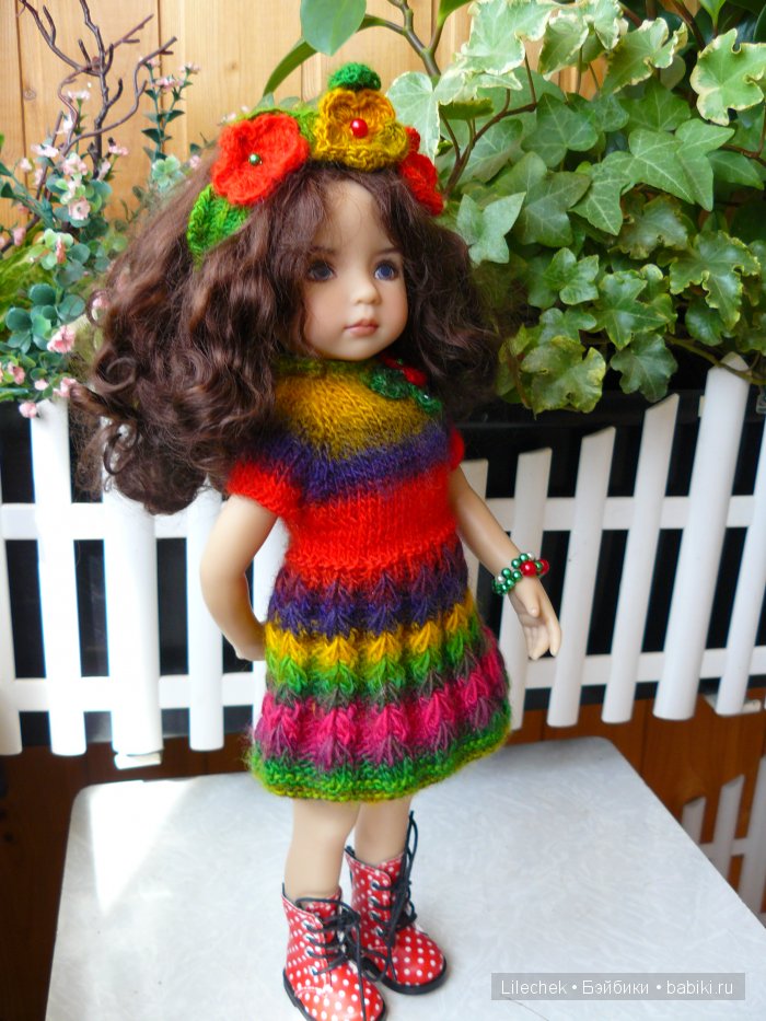 Прогулка... на балконе, или новые платья для девочек Д. Эффнер (фото 10)