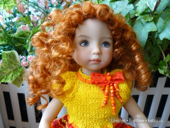 Прогулка... на балконе, или новые платья для девочек Д. Эффнер