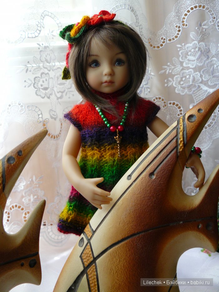 Прогулка... на балконе, или новые платья для девочек Д. Эффнер (фото 2)