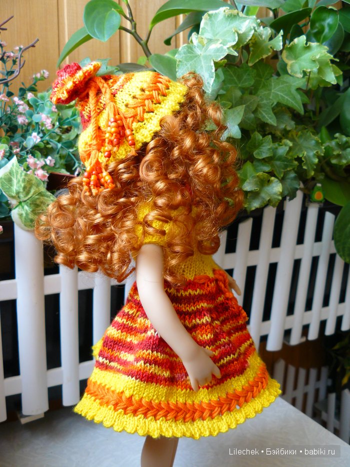 Прогулка... на балконе, или новые платья для девочек Д. Эффнер