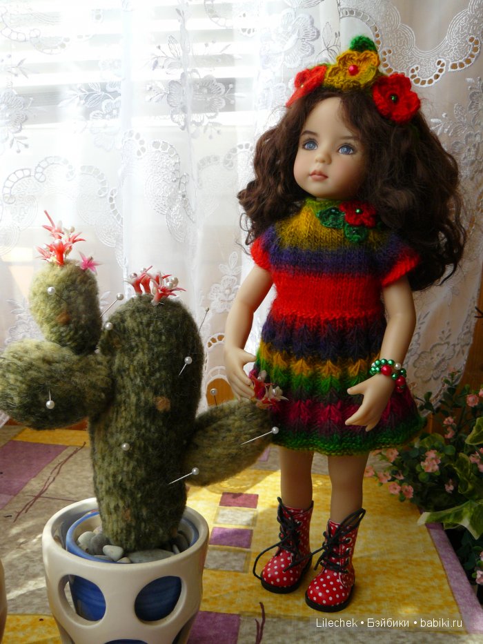 Прогулка... на балконе, или новые платья для девочек Д. Эффнер