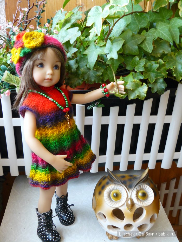 Прогулка... на балконе, или новые платья для девочек Д. Эффнер (фото 6)