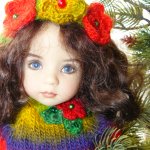 Прогулка... на балконе, или новые платья для девочек Д. Эффнер.