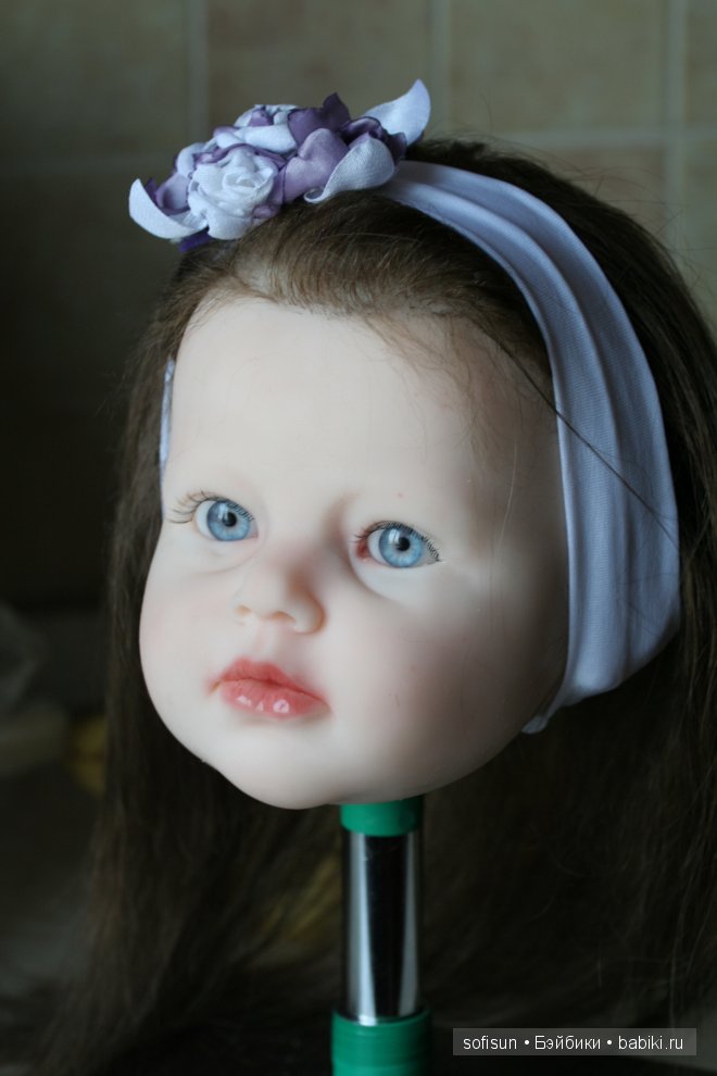 Вот такая она была сразу после отливки.