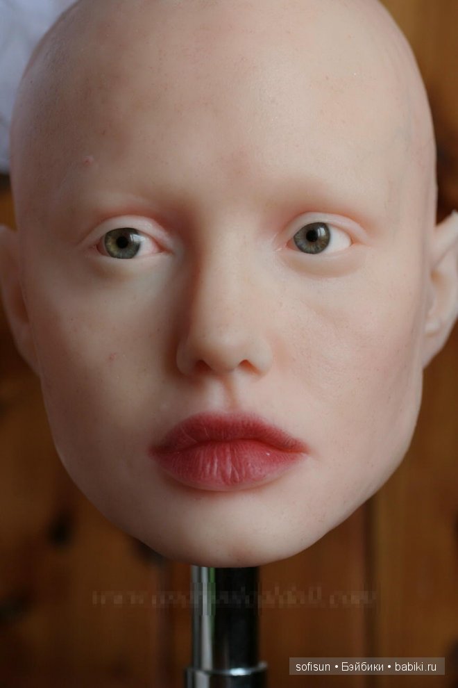 Новая работа - лицо девушки - силикон (фото 4)