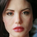 Новая работа - лицо девушки - силикон